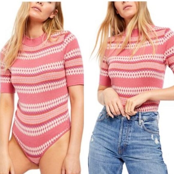 NWT Free People Winter Warmer Bodysuit - Picture 1 of 3